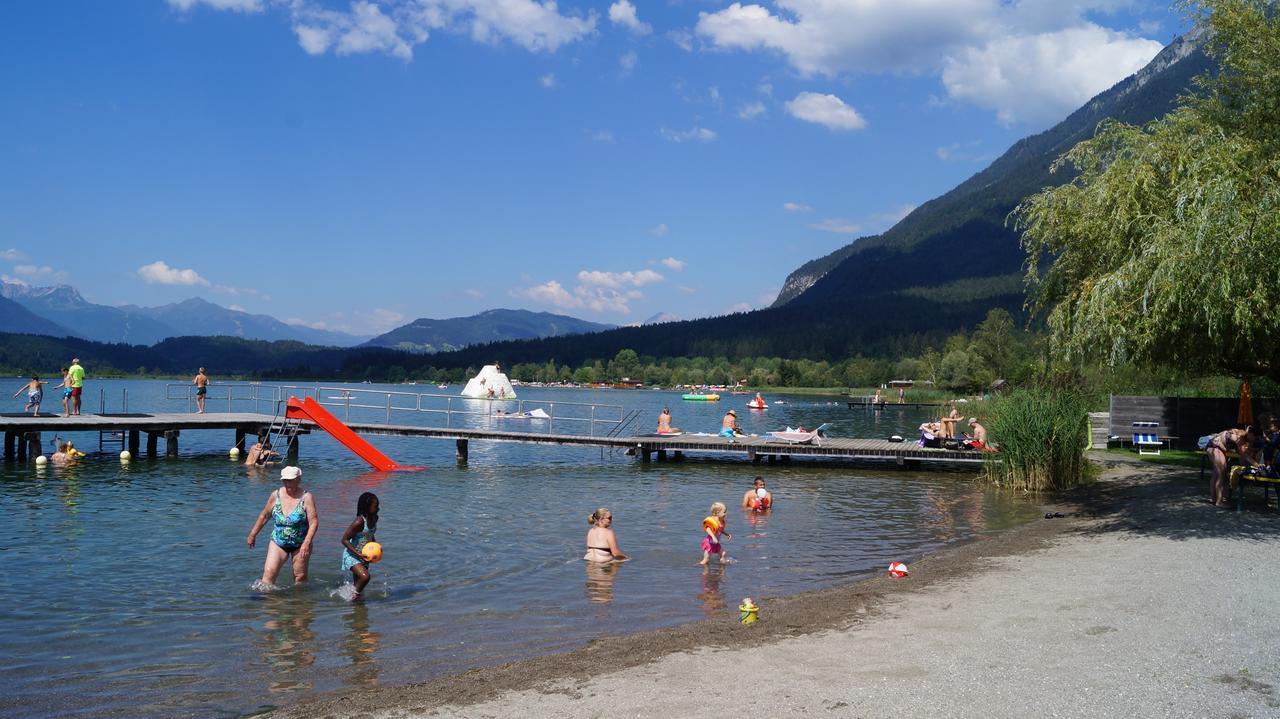 Ferienwohnungen Dzido Hermagor-Pressegger See Exterior foto